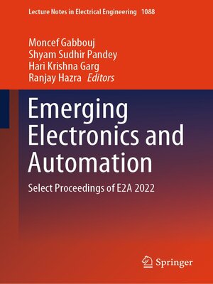 cover image of Emerging Electronics and Automation